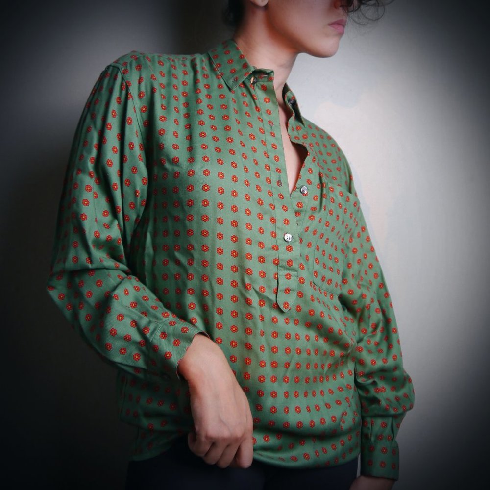 VINTAGE Sung Sport Neiman Marcus Floral Top | S: 8